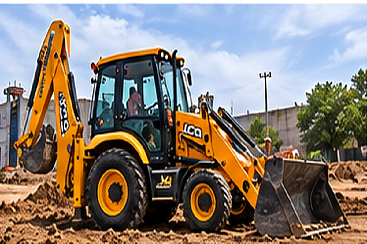 JCB Backhoe Loader, With or Without Breaker available for rental in Gujarat